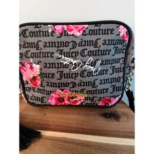 Juicy Couture Y2K Petal Stat Camera Crossbody Bag Logo New